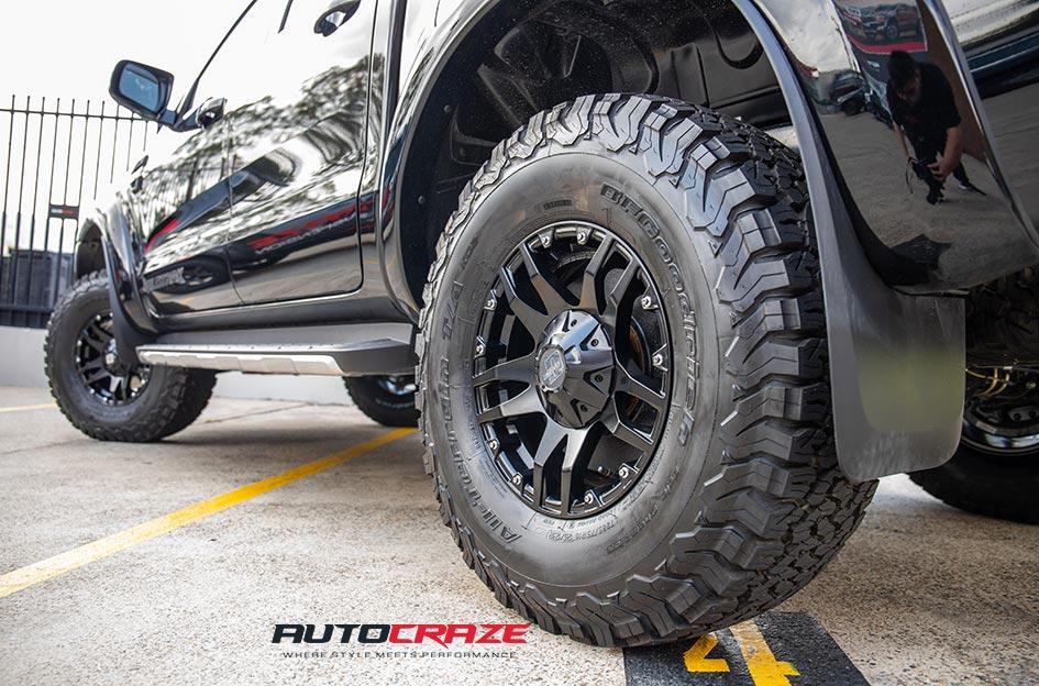 FORD RANGER CLIFF MATTE BLACK